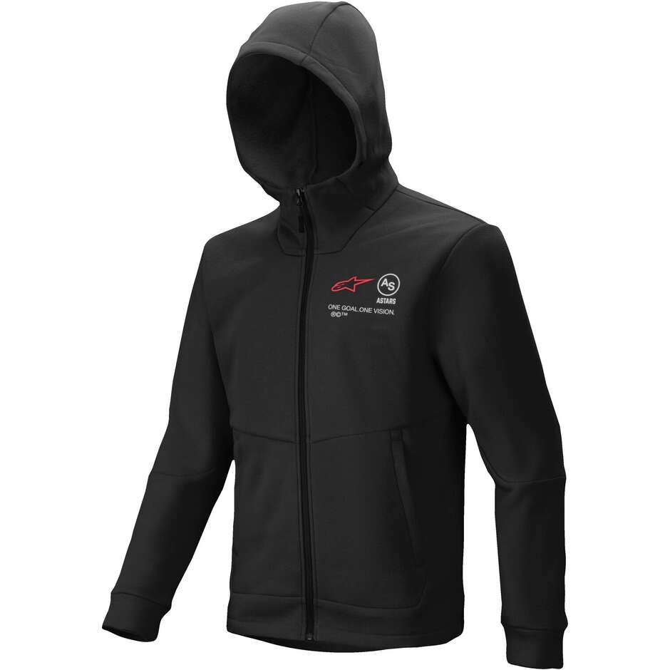 Felpa Moto Cross Enduro Alpinestars RACER MX FLEECE Nero